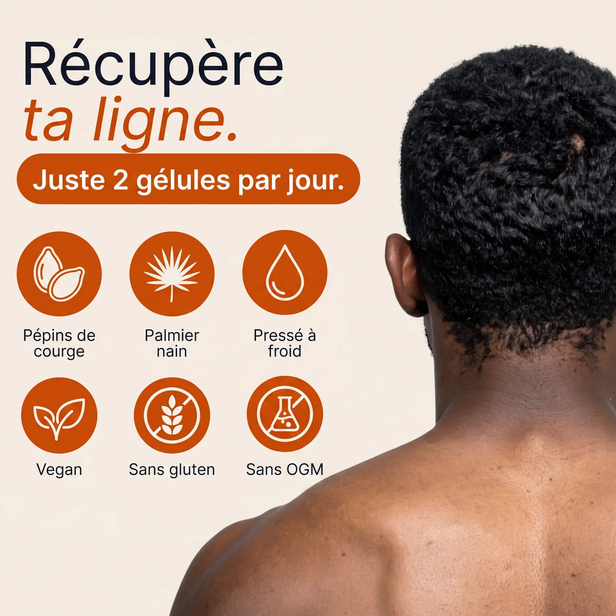 Gélules de Pépins de Courge — Anti-Chute Oren