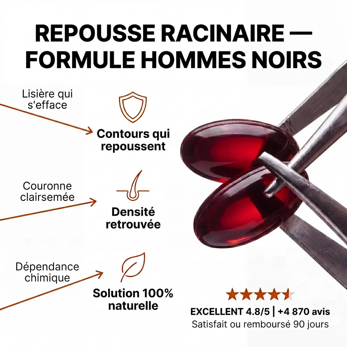 Gélules de Pépins de Courge — Anti-Chute Oren