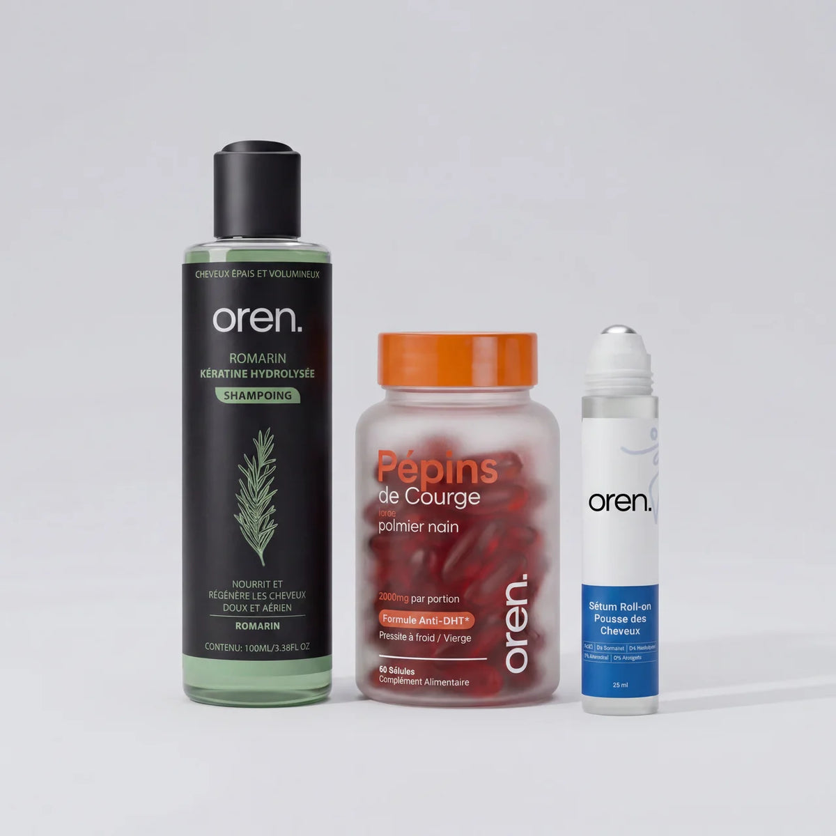 Le Pack Oren Personnalisée — Repousse Complète