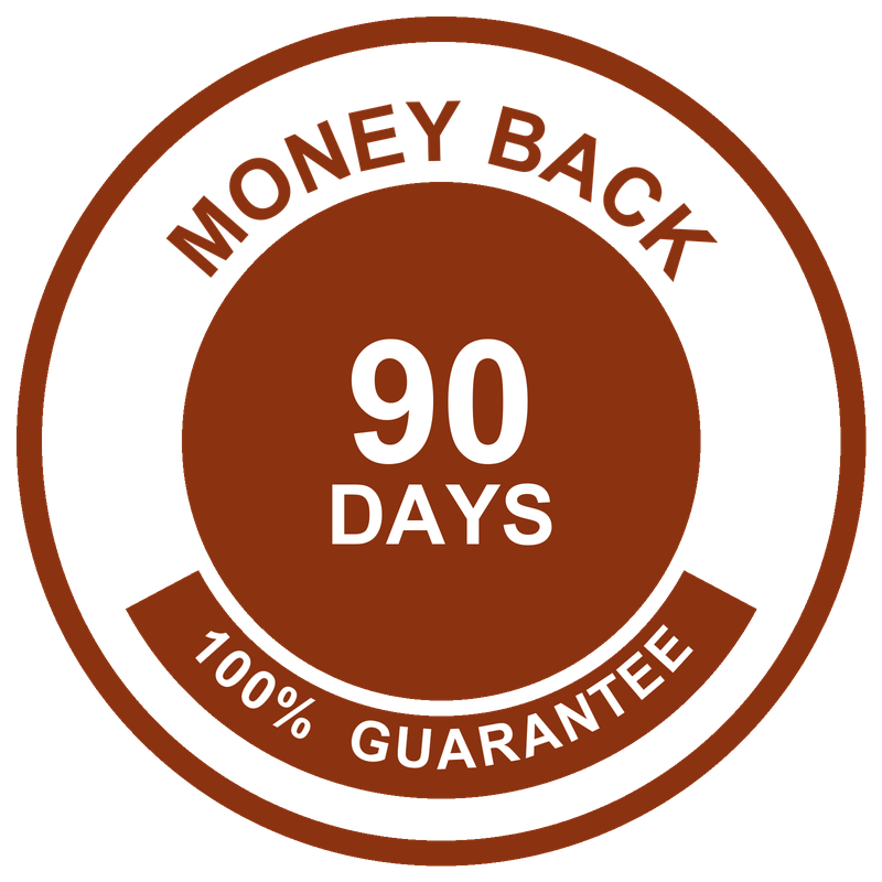 90-day money-back guarantee