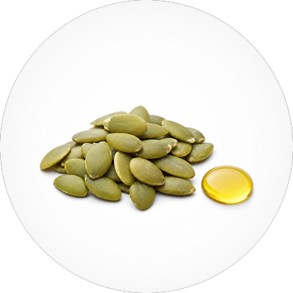 Cold pressed pumpkin seed oil